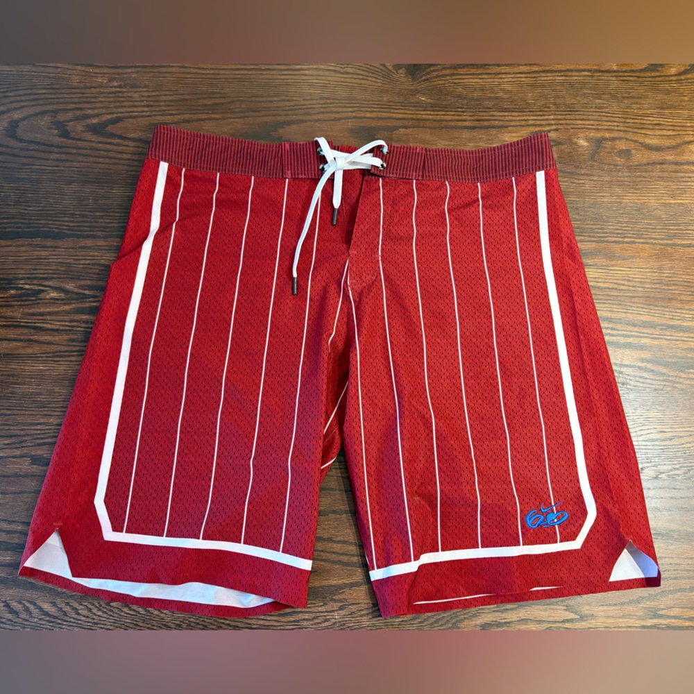 Vintage Nike 6.0 Red Boardshorts